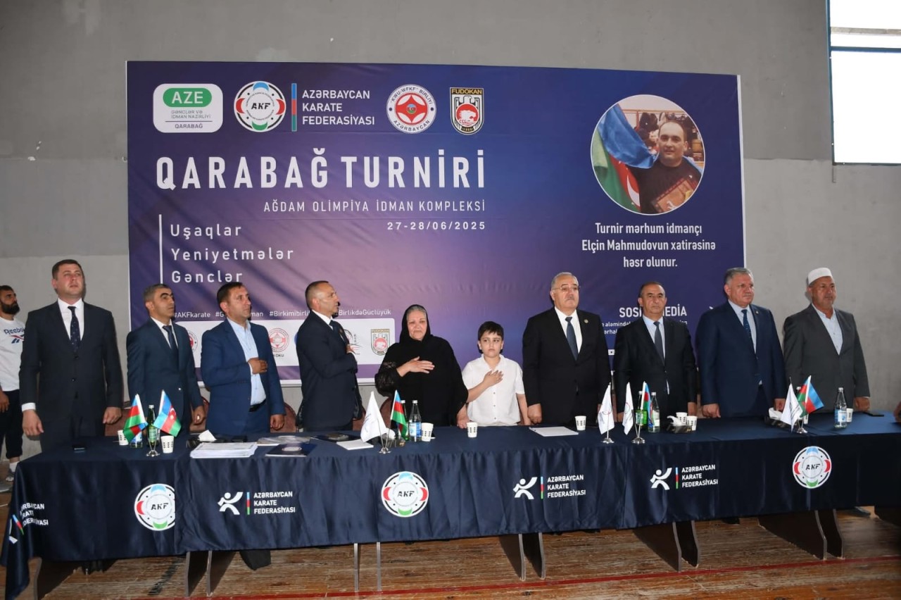Ağdamda karate üzrə "Qarabağ" turniri keçirilib - FOTOLAR